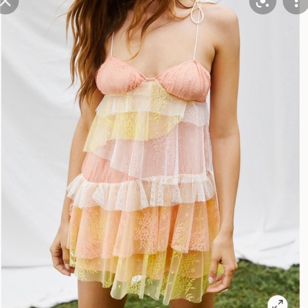 ISO For Love and Lemons Sorbet mini dress